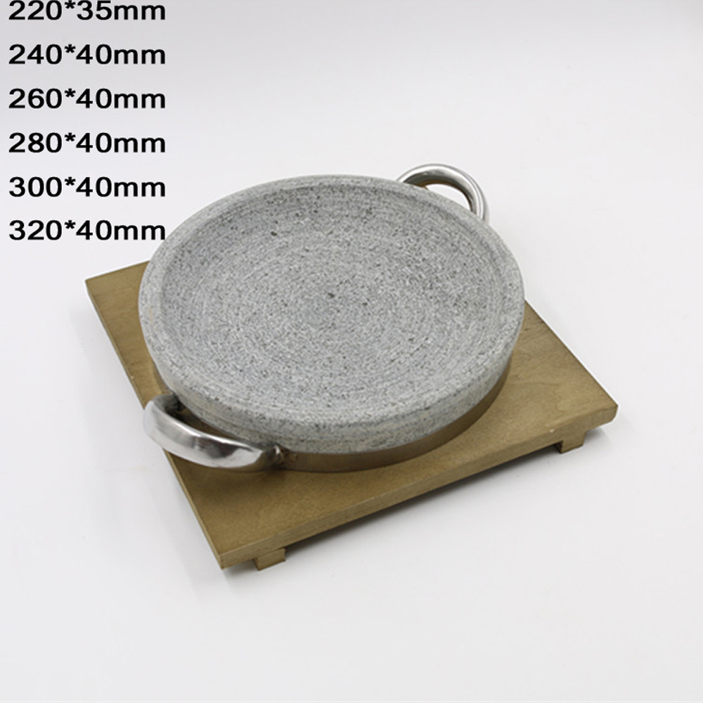 China Korean Stone Roast Pan Mix Rice Stone Bowl Processing