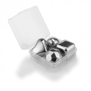 Stainless Steel Reusable Ice Cubes Chilling Stones for Whiskey Wine Beer Drinks