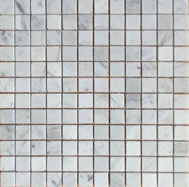 Factory Supply Whiskey Stones Rock -
 Cheapest Carrara White Marble mosaic tile for black splash walls Square marble mosaic tile  – Shunstone