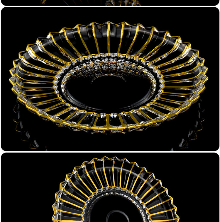 gold rim glassware16