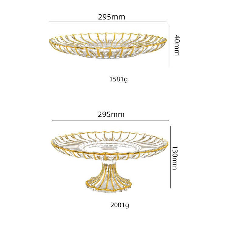 gold rim glassware9